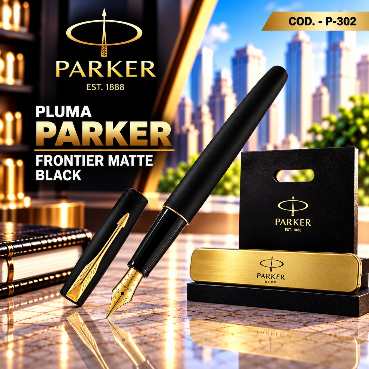 Parker Pluma Frontier Matte Black