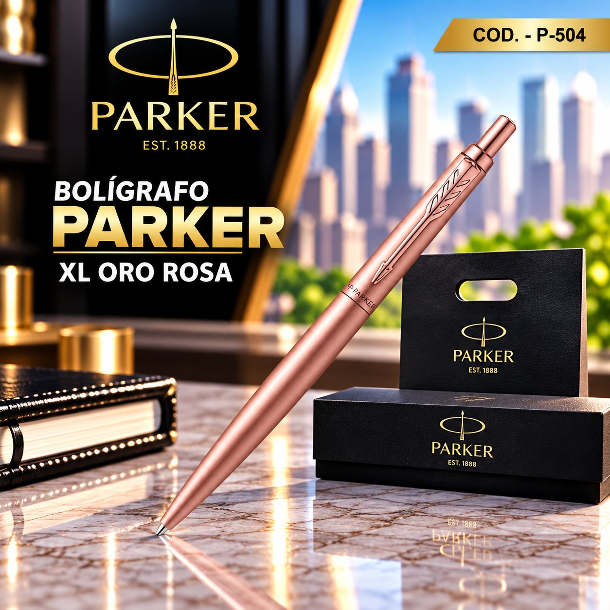 Parker XL Oro Rosa