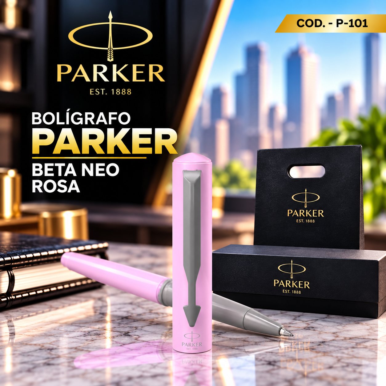 Parker Beta Neo ABS Rosa Pastel